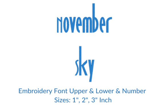 November Sky Font: A Designer’s Review for Branded Merch