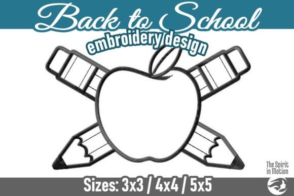 Review: Back to School Apple and Pencils Vol 1
