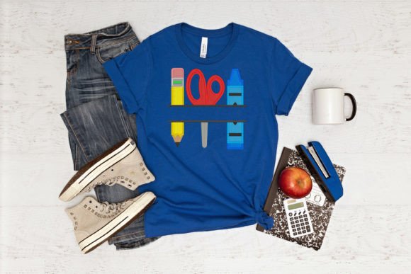 Review: School Supply Split Applique for Boutique Apparel