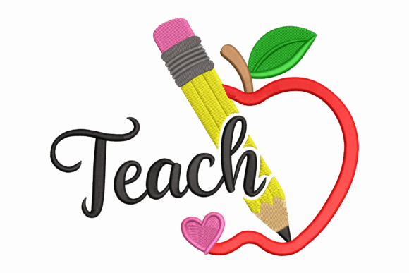 Review: Teacher Pencil Apple Patch for Holiday Sales