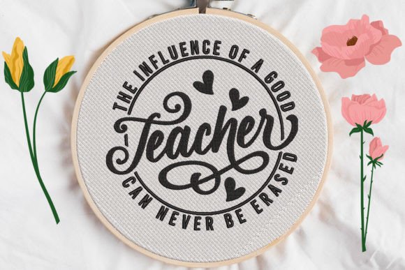 Review: The Influence of a Good Teacher Embroidery