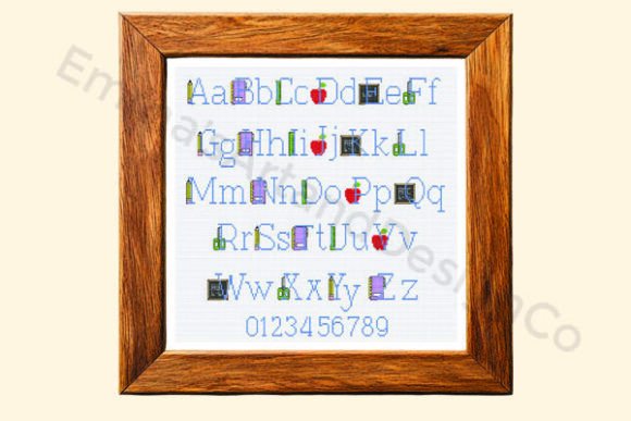 School Alphabet Cross Stitch Review